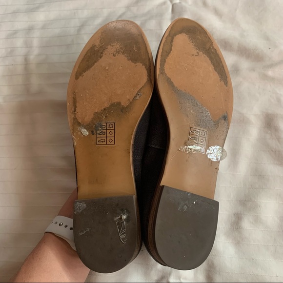 Levity Carla Black Suede Slip-on Loafer - Picture 7 of 11